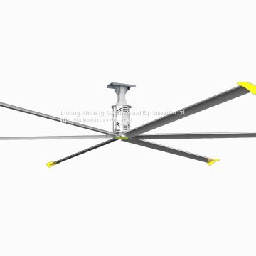 12ft good price hvls large ceiling fan dc brushless cooling fan with usage in public place