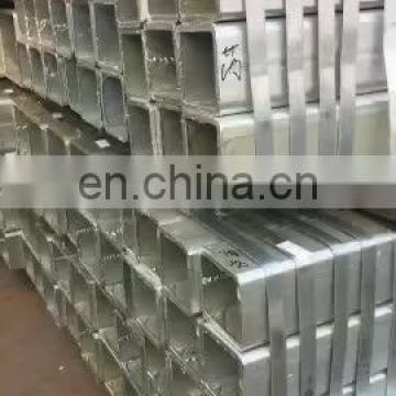 new hot dipped galvanized ms steel square tube/ rectangular steel pipe/ hollow section