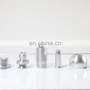 China factory machining service knurling screw parts stainless steel reducing bushing