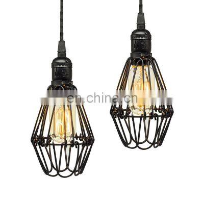 Colorful Vintage Edison Pendant Lamp E27 Retro Rustic Hanging Light