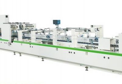 High speed automatic folder gluer machine with Bump and Turn Device