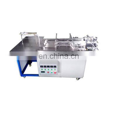 watsapp +8615140601620  Semi-automatic perfume cellophane wrapping machine