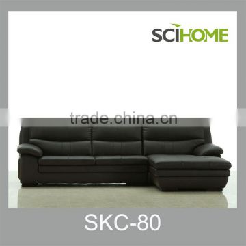 sofa modern corner genuine leather sofa set