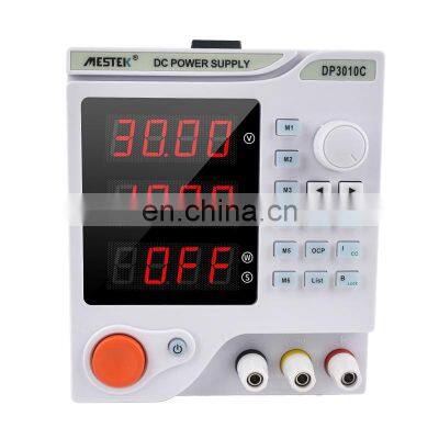 DP3010C 300W  Factory Price DC Regulated Power Supply High Stability 30V 20A Digital Adjustable Switching Lab Test Power Souce