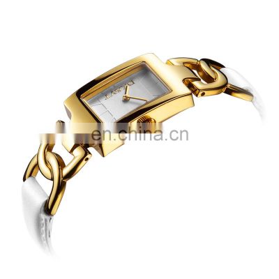 2018 luxury watch women leather bracelet gold watch
