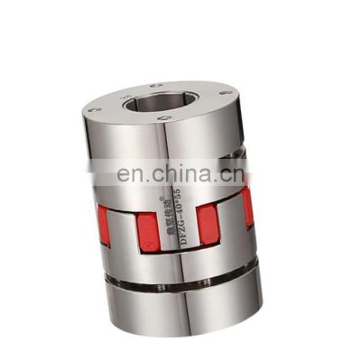 DFZG Stainless Steel Jaw Coupling  Transmission Large Torque locking elements Spider Flexible Shaft Coupling For Motor