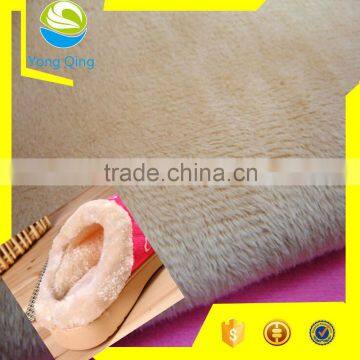 100 polyester knit velboa fabric