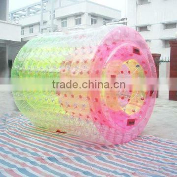 Chinese inflatable roller ball on water
