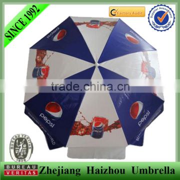 Pepsi PVC advertising promotional beach umbrella