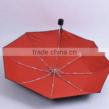 Two canopy UV protection for 3 fold umbrella