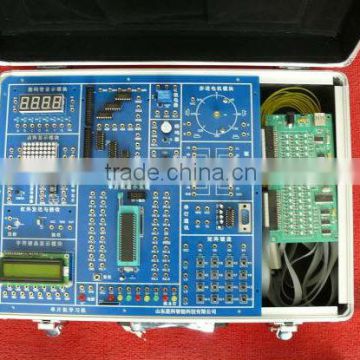 Educational Electronics Trainer, Teaching Equipment Microcontroller Training Kit, XK-KDF2 Microcontroller Trainer