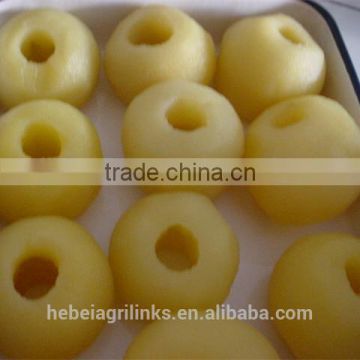 Frozen style blanched whole without stone peeled apple