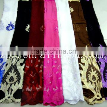 african muslim scarf for women/embroidered silk scarf/shawl scarf