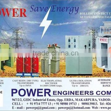 variable voltage supply furnace transformer