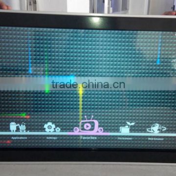 19inch LED advertising display mounted in elavator, android touchscreen kiosk