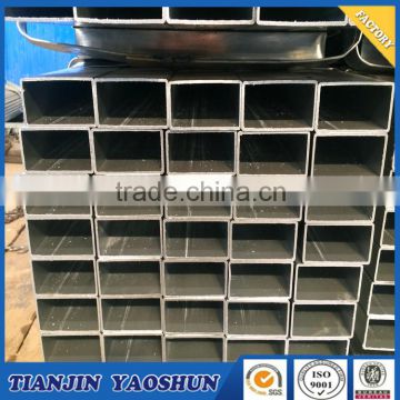 25x50 galvanized rectangular steel tube standard sizes/steel tubing
