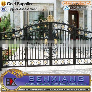 Noblest Villa Main House Wrought Iron Grill Gate