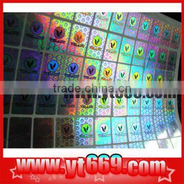 high quality 3D sticker hologram manufacturers