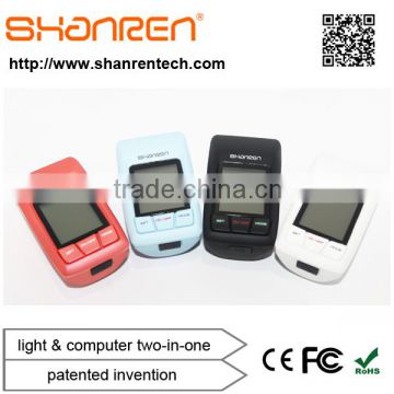 ShanRen Raptor Great Value 3W 3V 2600mAh outputs 6 hours continuously bicycle light with cycling computer
