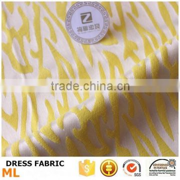 Cotton fabric with cotton yarn with spandex in high quality jacquard