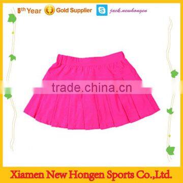 Customize women tournament tennis skirts/tennis wear/tennis uniforms/tennis dress