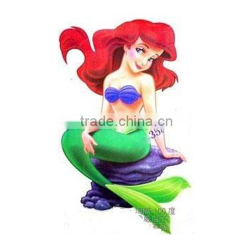 HUGE THE LITTLE MERMAID Removable Repositionable WALL STICKER ARIEL Home Decor