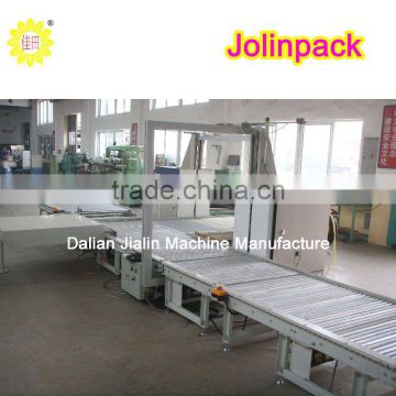 Fully-auto carton strapping machine in food packaging