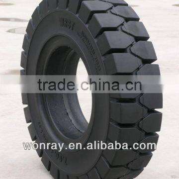 high performance 8.25-12 solid rubber tyres for industrial forklift with factory price