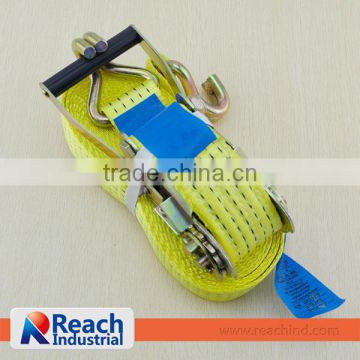 2 inch Plastic Ratchet Tie Down with Double J Hook