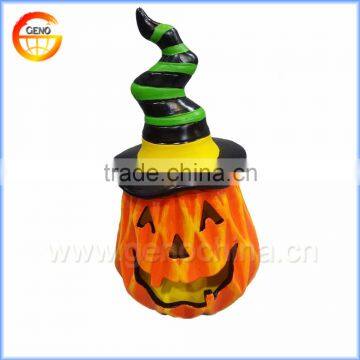 Cute ceramic pumpkin ceramic halloween candy bowl