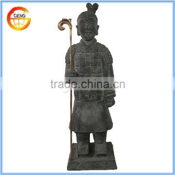 QIN DYNASTY TERRACOTTA CHINESE ASIAN WARRIOR SOUVENIR REPLICA FIGURE