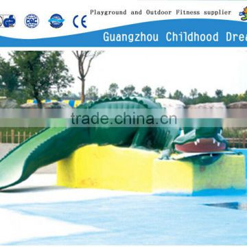 (HD-7003)The crocodile slide water park accessory