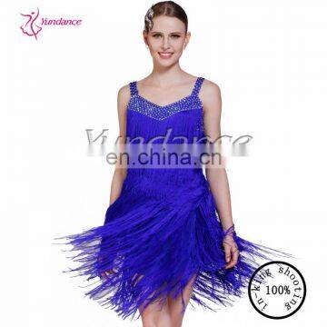 AB003 Cheap lation dancing skirts fringe dance costumes