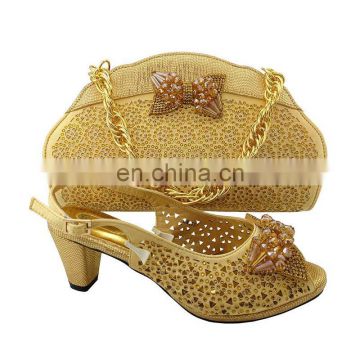 2017Newest wedding shoes matching bags manufacturer MM1037 s170828004