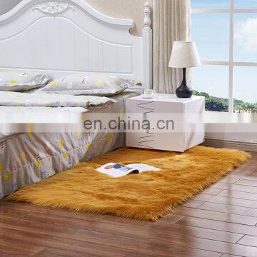 Living Room High Quality Plush Faux Fur Rug Carpet