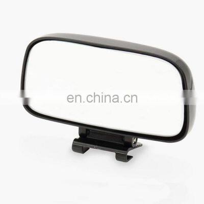 Car rearview mirror reversing auxiliary HD glass view wide angle blind spot mirror adjustable mirror