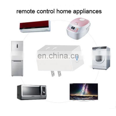 Wholesale Remote Control Android Home Wall Mini Outlet Socket Smart WiFi Plug Extension