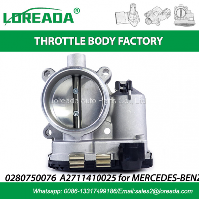 LOREADA MERCEDES BENZ W203 Throttle Body A2711410025 Bosch C180 C200