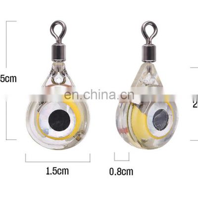 Amazon 2.5cm2.3g Waterproof 180 Hours Duration Night Lure Fish Tackle 5 Colorsl Flashing LED Buttons Fishing Light