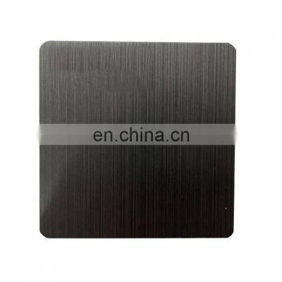 Customizable size No.4 Hair Line HL 8k mirror 304 430 201 colorful decorate Stainless steel sheets price
