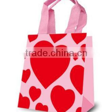 Valentine Gift Package Bag, Souvenir packaging Bags, baby gift paper bag
