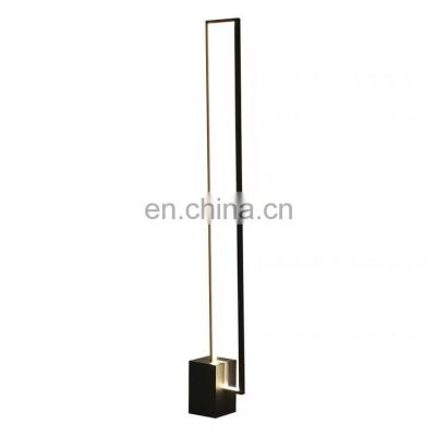 Modern Minimalist Floor Lamp Creative Personality Style Bedroom Living Room Indoor Decoration Vertical Line Standing Light