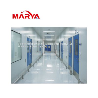 Marya China Supplier Aseptic Modular Dust Free Clean Room System with The Medical Project Cleanroom Solution