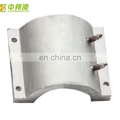 220V  Air-Cooling aluminum  Band Heaters With   Aluminum Fins Cooling Fan Cover for Plastic Machines