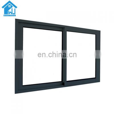 double glass soundproof casement windows with thermal break aluminum profile glass window factory