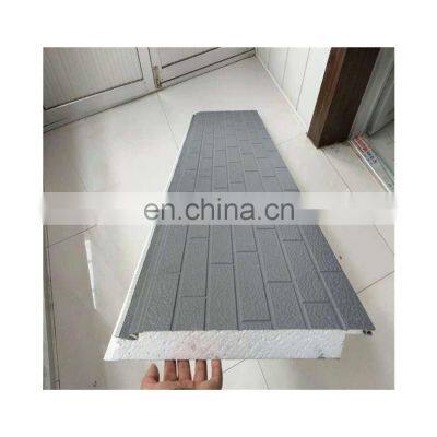 French composite structural insulated panel equipment refrigerator insulation glass wool panels metal carved sandwich panel