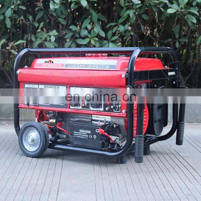 Bison Natural Gas Generator 3-phase 220 Volt 220v 7000 Watts 7kw Electricity Power Gasoline Generators For Home Electric