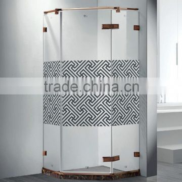 elegant glass shower partition for shower room(C-1616)
