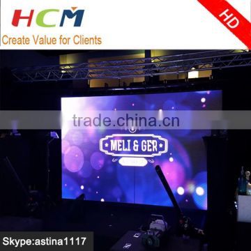 p3.9 p4.8 full color indoor rental led display die-cast p5 p6 stage backdrop led screen