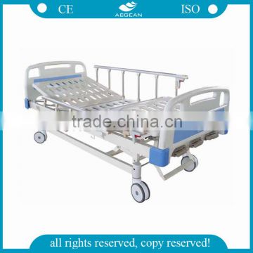 Best selling AG-BMS007 CE ISO qualified manual hospital beds for 3 function used